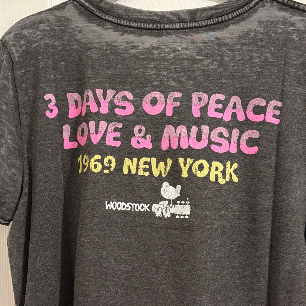 Woodstock Graphic Tee - Black - Picture 3 of 3